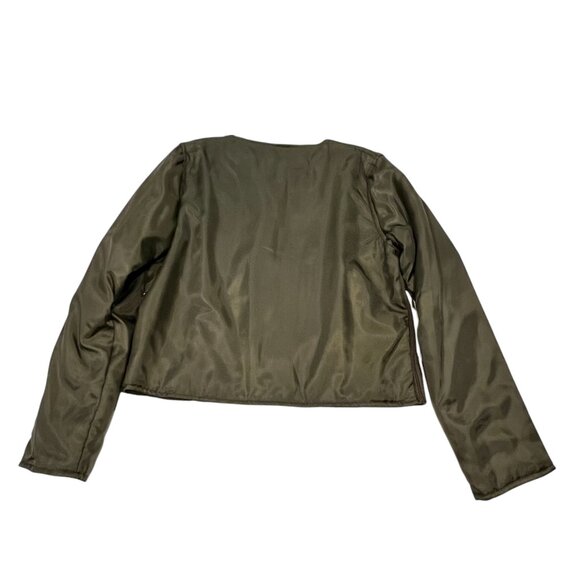 Repeat 2-Piece Midi-Maxi Skirt & Top Set, NWT, Olive Green, XL - Picture 3 of 11